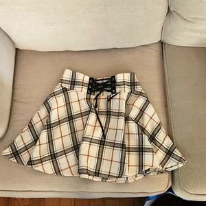 Plaid Skirt